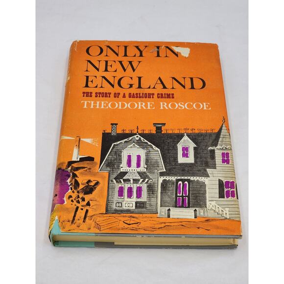 Only In New England By Theodore Roscoe The Story Of A Gaslight Crime 1959 - Picture 14 of 14